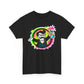 Spray Paint Artist Mascot T-Shirt — Neon Street Art Graffiti Tee
